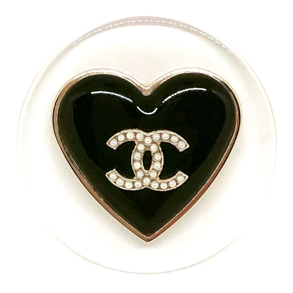 Chanel Heart Brooch